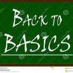Back to Basics